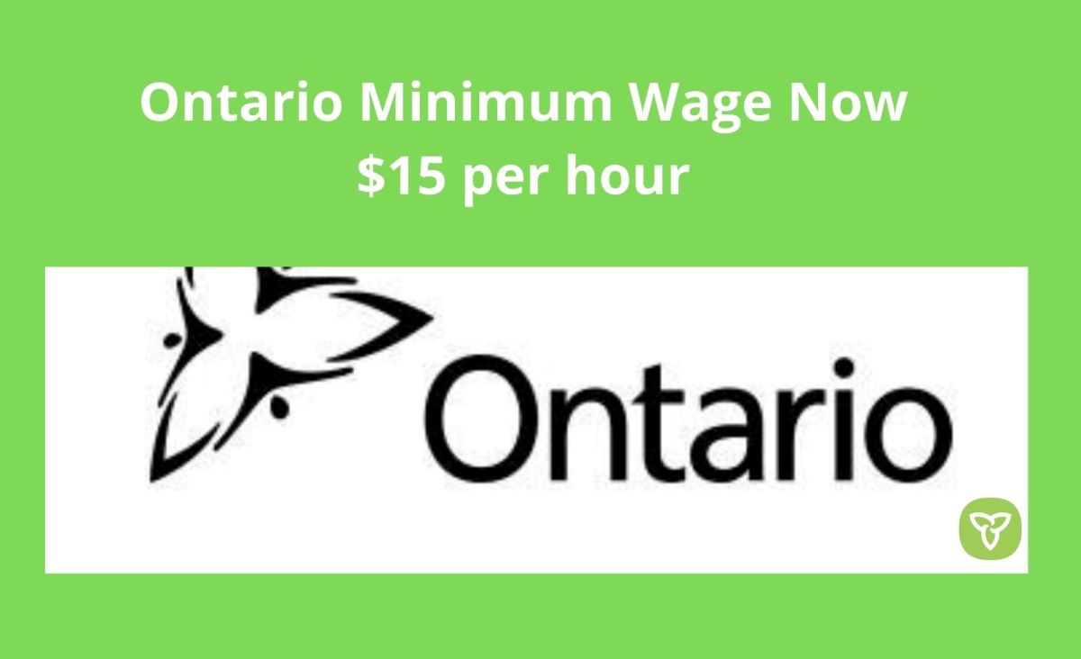 ontario current minimum wage