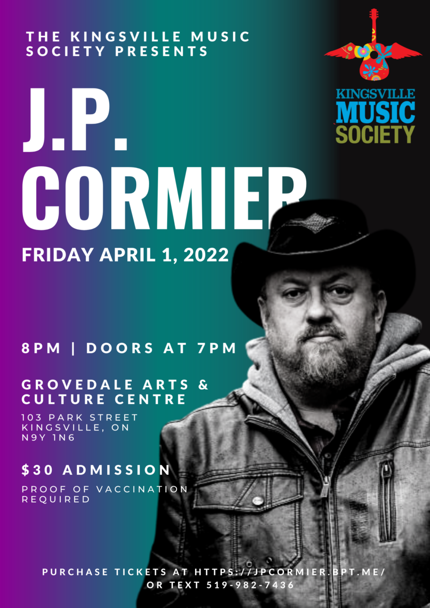 J.P. Cormier at the Grovedale Kingsville Times