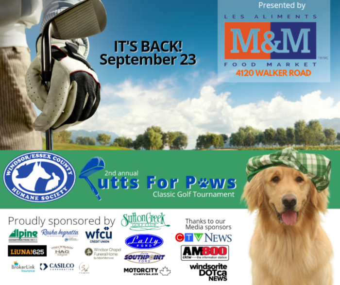 Humane Society's FURtastic Golf Tournament Coming Up September 23