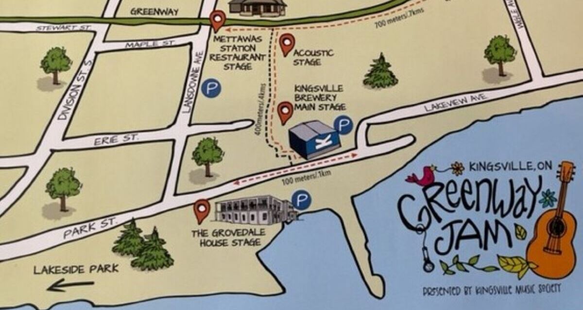 Greenway Jam 2022 Fills the Town of Kingsville With Music Kingsville