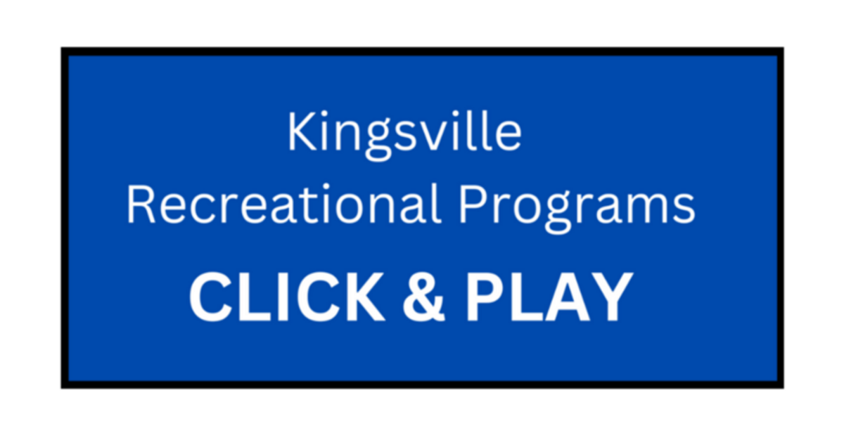 Kingsville Recreation Update — Week of December 12th Kingsville Times