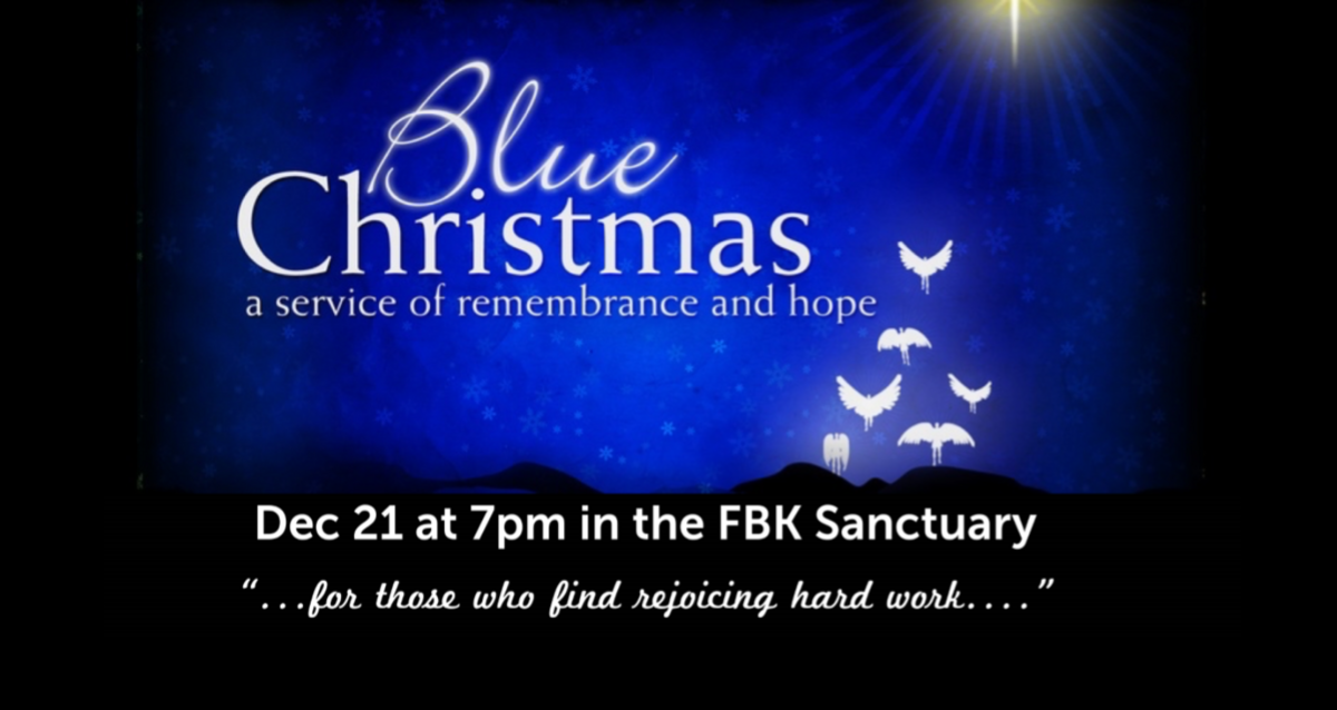 Kingsville Baptist Church Blue Christmas Service Kingsville Times