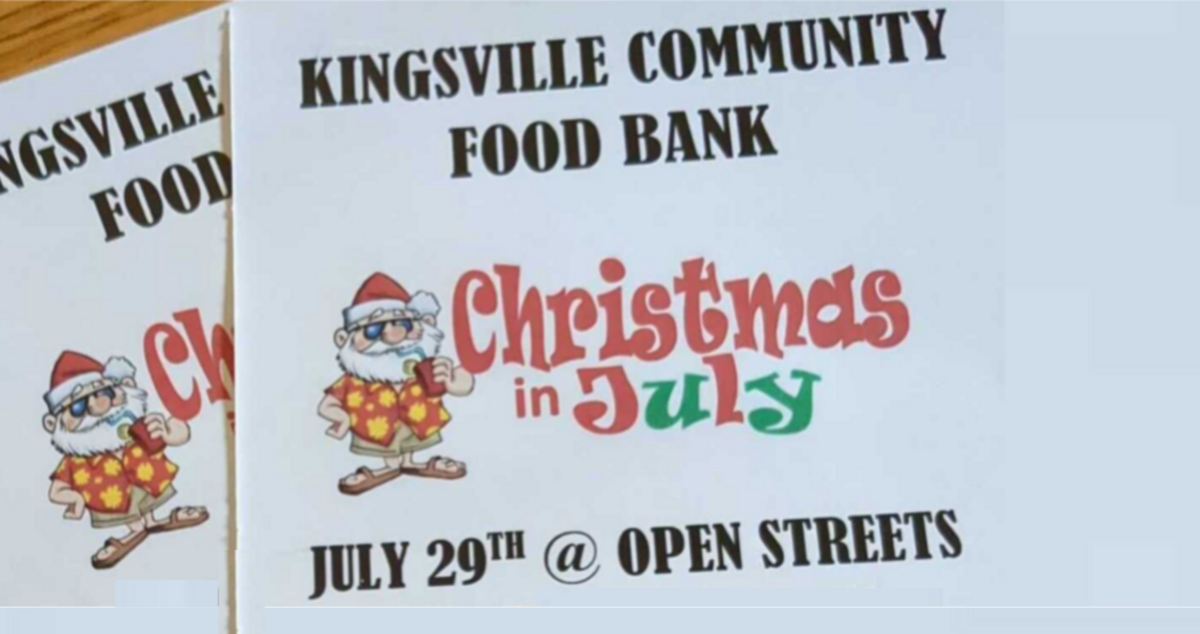 Kingsville Community Food Bank Celebrating Christmas in July ...
