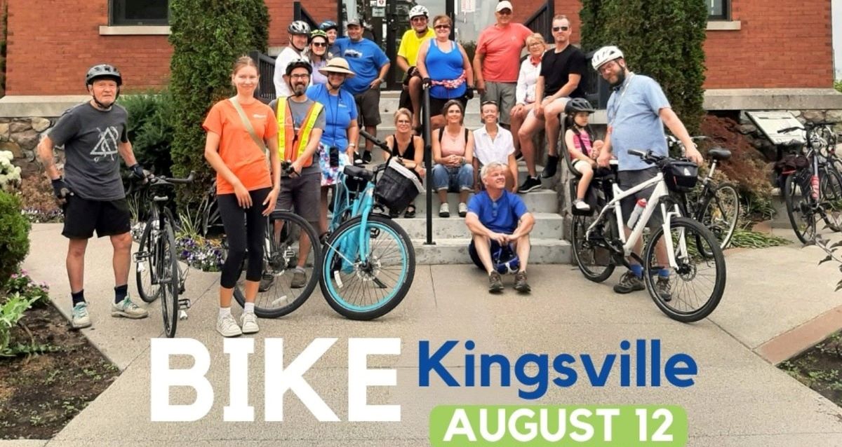 Bike Windsor Essex for Community Ride on Saturday, August 12, 2023