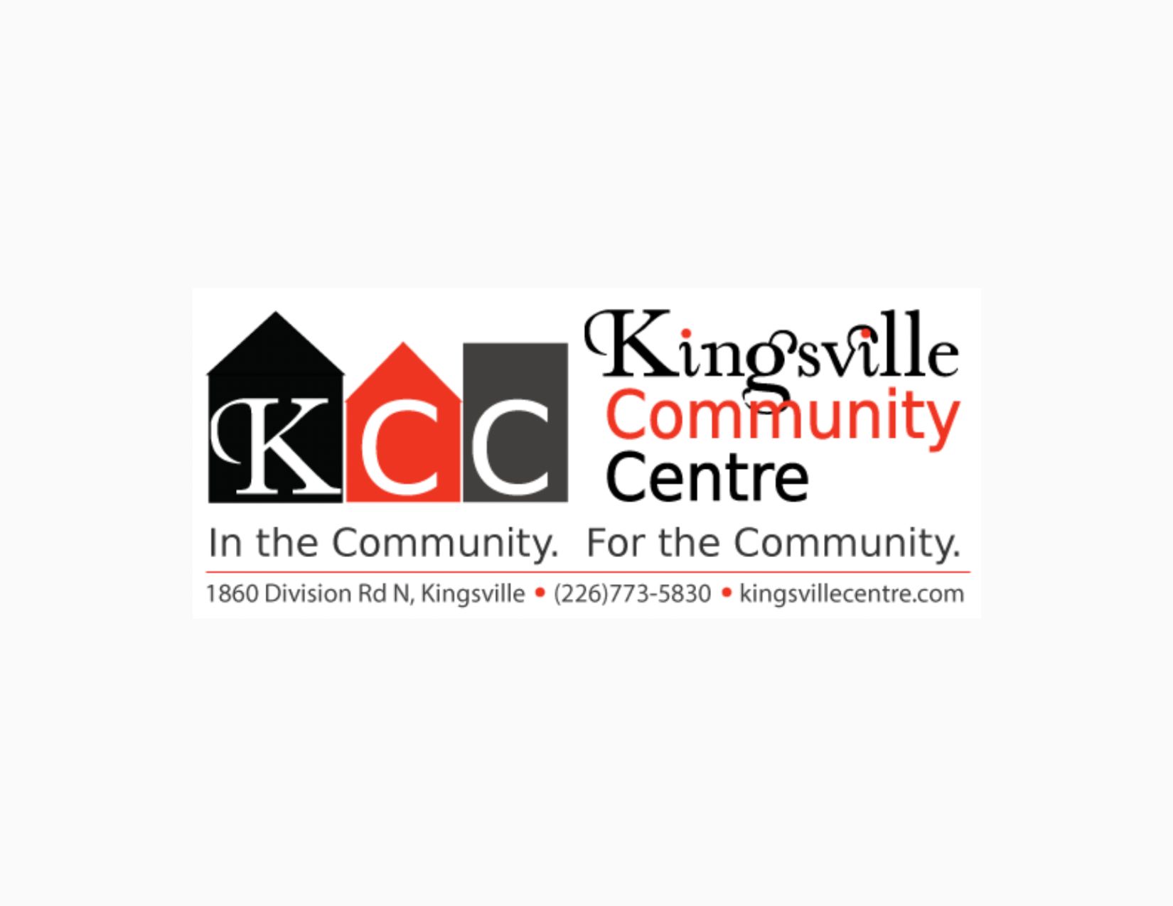 Kingsville Community Centre December Calendar Of Events Kingsville